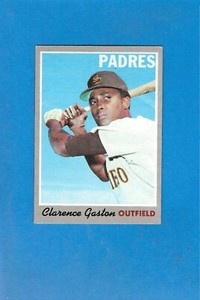 1970 Topps #604 Clarence Gaston Padres EX to Near Mint