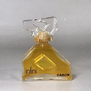 Vintage Infini Pure Parfum Perfume by Caron 1/4 Oz. / 7.5 ml - cap cracked - Picture 1 of 9