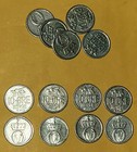 Vintage Norway Coin Lot - 10 ORE - BEE SERIES - 13 Misc. Years  - Free Ship