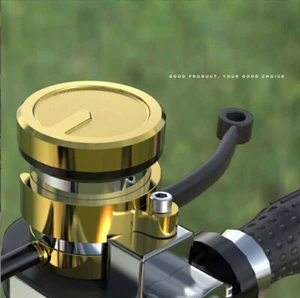 CNC BRAKE CLUTCH MASTER CYLINDER FLUID RESERVOIR TANK OIL CUP MOTORCYCLE - Picture 1 of 9