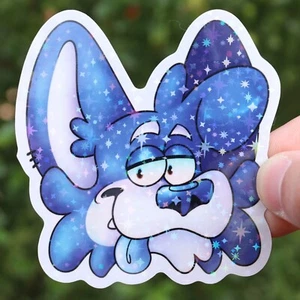 LPS Cobalt Logo Holographic Vinyl Sticker (snail main, no tracking) - Picture 1 of 3