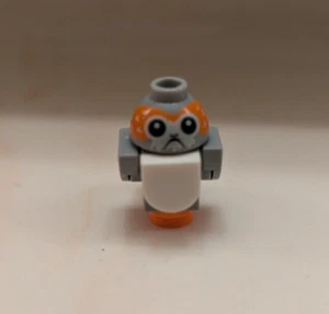 LEGO Star Wars Porg Minifigure All Medium Stone Gray BRAND NEW - Picture 1 of 3