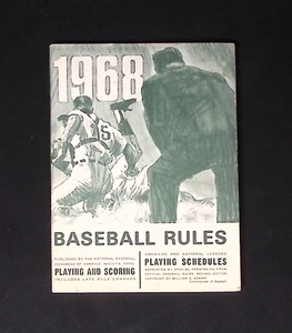 1968 Baseball Rules Book - National Baseball Congress - Picture 1 of 3