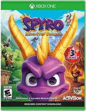 Spyro Reignited Trilogy [Microsoft Xbox One Riptos Rage Year of the Dragon] NEW