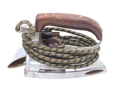 VTG GE HOT POINT CALROD GENERAL ELECTRIC CAT No. 119F100 ELECTRIC IRON * WORKING - Image 1 of 4