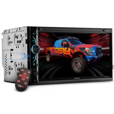 DS18 DDX6.9 Double Din Headunit with CD and DVD Player Bluetooth USB Mirror Link - Image 1 of 4