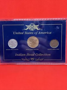 United States of America Indian Head Collection - Picture 1 of 8