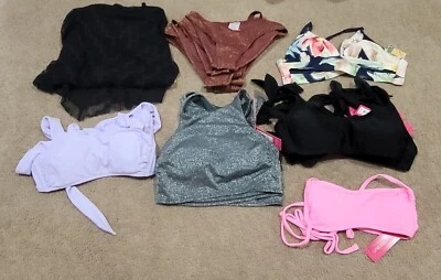 Lote de 20 piezas, nuevo traje de baño bikini tops/fondos talla S, Xhilaration, sol Konami Foto 1 de 4
