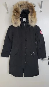 Canada Goose Kid's Brittania Parker In Black (7-8yrs) - Picture 1 of 16