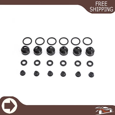 6 Fuel Injector Repair Seal Kit Fits 1992 1993 1994 1995 Mazda MX-3 1.8L 1845CC - Image 1 of 4