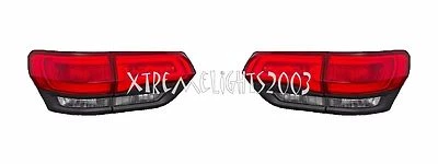 LUCES TRASERAS DE HUMO GRAND CHEROKEE 2014-2016 LUCES TRASERAS INTERIORES EXTERIORES 4 PIEZAS Foto 1 de 4