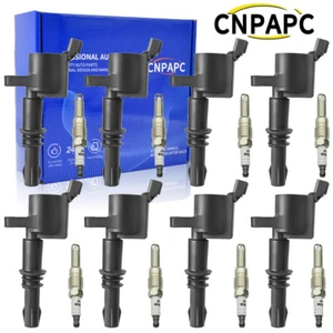 8Pack Ignition Coils and PLATINUM Spark Plugs For Ford F150 5.4L 2004-2010 DG511 - Picture 1 of 9