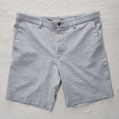 Pantalones Cortos de Golf Callaway Para Hombres 36 Plateados Chinos Elastizados PGA Informales Exterior Foto 1 de 4