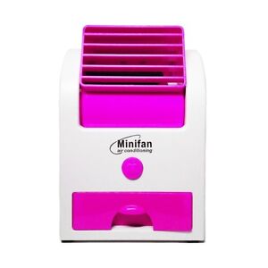 USB/Battery Operated Mini Perfume Turbine Fan (Pink)