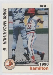 1990 Best Hamilton Redbirds Mark MacArthur #21