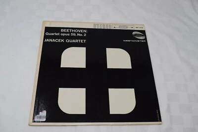 Janacek Quartet- Beethoven Opus 59, No 2, Westminster WST14118, VG - Image 1 of 4
