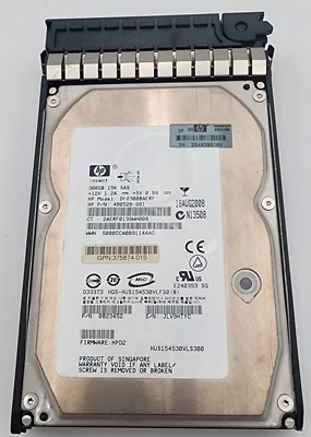 HP 432146-001 300GB 15K SAS 3.5" HDD DF300BB6C3 417190-004 – Tested – Clean - Image 1 of 4