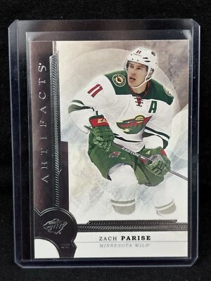 2016-2017 UD Artifacts #22 Zach Parise Minnesota Wild - Image 1 of 2