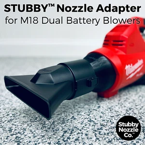 Stubbytm Düsenadapter für Milwaukee M18 KRAFTSTOFF Dual Batterie Blattgebläse (2824-20) - Bild 1 von 9