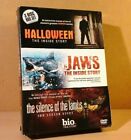 INSIDE STORY DVD SET - HALLOWEEN, JAWS, SILENCE OF THE LAMBS 3 x DISC BOXSET