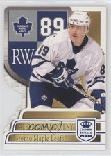 2003-04 Pacific Crown Royale Blue /850 Alexander Mogilny #93