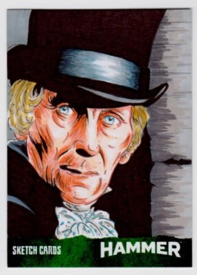 Hammer Series 2: Seventies Shockers by Unstoppable Scott Fellowes Sketch Card - Image 1 of 2