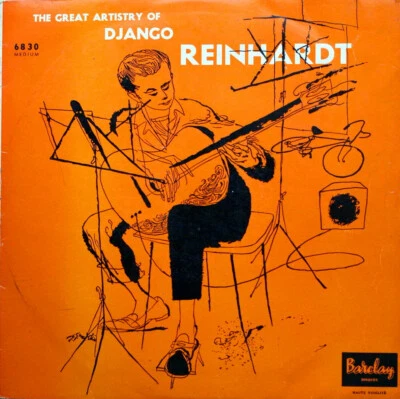 Django Reinhardt - Rare LP 25 cm vinyle - Photo 1/3