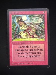 Magic The Gathering: Alpha Earthbind MTG Alpha - Picture 1 of 3