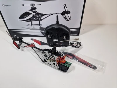 Amewi Buzzard V2 Rc Hubschrauber Helikopter Heli Rot 25316 Ohne Akku DEFEKT - Bild 1 von 4