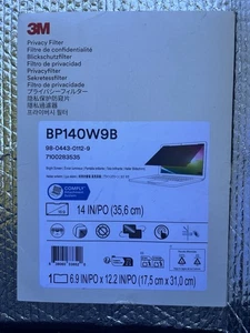 3M Bright Screen Privacy Filter for 14" Laptop 16:9 (BP140W9B) - Picture 1 of 2
