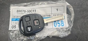 LEXUS OEM FACTORY MASTER KEY WITH REMOTE 2004-2006 LS430 89070-50C11 - Picture 1 of 2