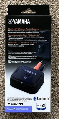 Yamaha YBA-11 Adattatore Ricevitore Audio Bluetooth - Nero - Immagine 1 di 2