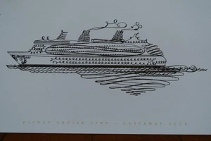 Disney Cruise Line DCL CASTAWAY CLUB Collectible Ship Art Series ELVIS SWIFT - Picture 1 of 1