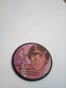 1971 Mattel Instant Replay PETE MARAVICH Mini Schallplatte/Disc/Karte KOSTENLOSER VERSAND - Bild 1 von 2