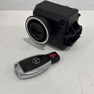 08-15 Mercedes W212 E350 C250 GLK350 Ignition Switch Control Module Set w/ Key - Picture 1 of 5
