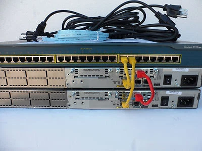 Cisco CCNP Home Practice Lab Kit 2x2600XM 12.4 3560 or 3750 Fastethernet CCNP1 - Image 1 of 4
