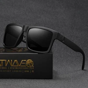 2025 NEU Hochwertige Luxus Heat Wave Marke polarisierte Sonnenbrille quadratisch. - Bild 1 von 32