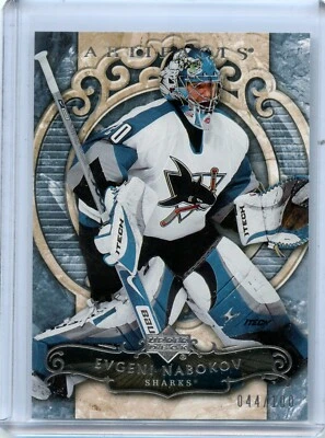 2007-08 Artifacts Silver #69 Evgeni Nabokov 44/100 - Image 1 of 2