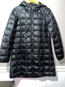 BEAUTIFUL PENDELTON DOWN FULL LENGTH HOODED PUFFER COAT JACKET womens medium - Picture 1 of 4