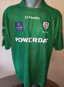 O'neills London Irish 2014/2015 rugby autographed signed jersey shirt (Size L) - Picture 1 of 10