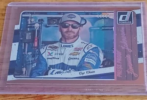 Jimmie Johnson 2017 Panini Donruss Racing Gold Press Proof #13/99. Card 131 - Picture 1 of 1