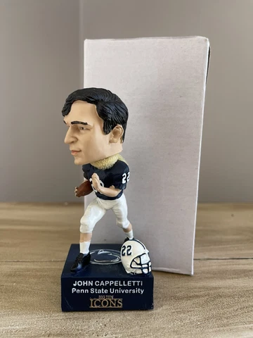 JOHN CAPPELLETTI Penn State Nittany Lions BIG 10 Icons 4” Bobblehead NIB! Cover