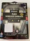 Bluetooth Flex Wireless Earbuds With Built In Microphone Black - Platinum Series