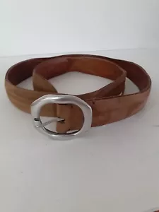 CINTURA JOHN VARVATOS NOVA PELLE SCAMOSCIATA | John Varvatos, marrone taglia 42 - Foto 1 di 3
