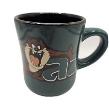 Vtg 1996 TAZ Tasmanian Devil Coffee Mug Cup WB Warner Bros. Heavy Thick Cup