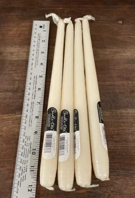 Cuatro velas candlelita marfil/305 mm marfil 12 pulgadas artículo no.0212245 Foto 1 de 3