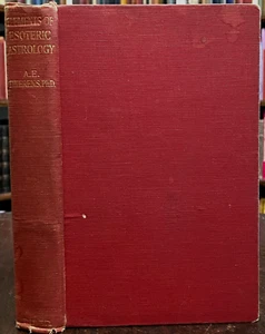ELEMENTS OF ESOTERIC ASTROLOGY - A.E. Thierens, 1st 1931 - ZODIAC, HOROSCOPE - Picture 1 of 19