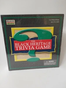NEW In Package The Black Heritage Trivia Game History Educational Ages 10 & Up - Picture 1 of 2