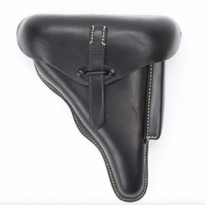 Bolsa de pistola funda de cuero P1 / P38 WKII WH bolsa de maleta funda de cuero - Imagen 1 de 4