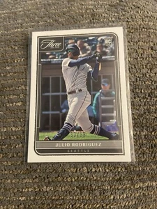 2022 Panini Three And Two Julio Rodriguez  Seattle Mariners Rookie /99 RC๐ - Picture 1 of 3